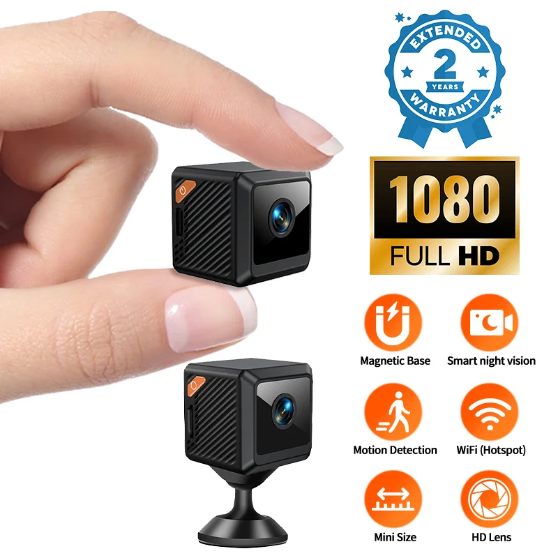 W02 1080P mini security protec - огляд і ціна Smart Home Cctv