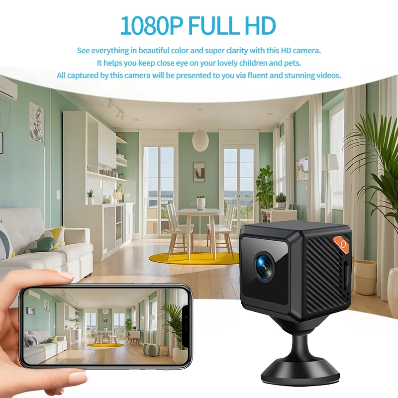 W02 1080P mini security protec - огляд і ціна Smart Home Cctv