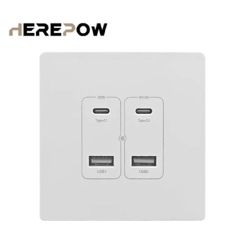 Herepow Wall Power Socket With - огляд і ціна Smart Home Utilities