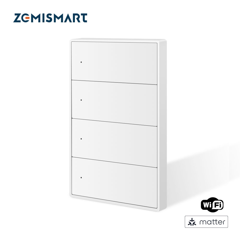 Zemismart Matter WiFi 1 2 3 4  - огляд і ціна Smart Home Group