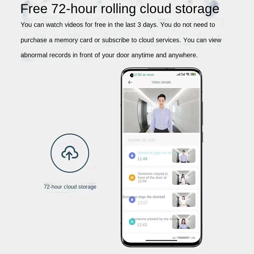 Xiaomi Smart Doorbell 3 CN Ver - огляд і ціна Smart Home Video Doorbell App