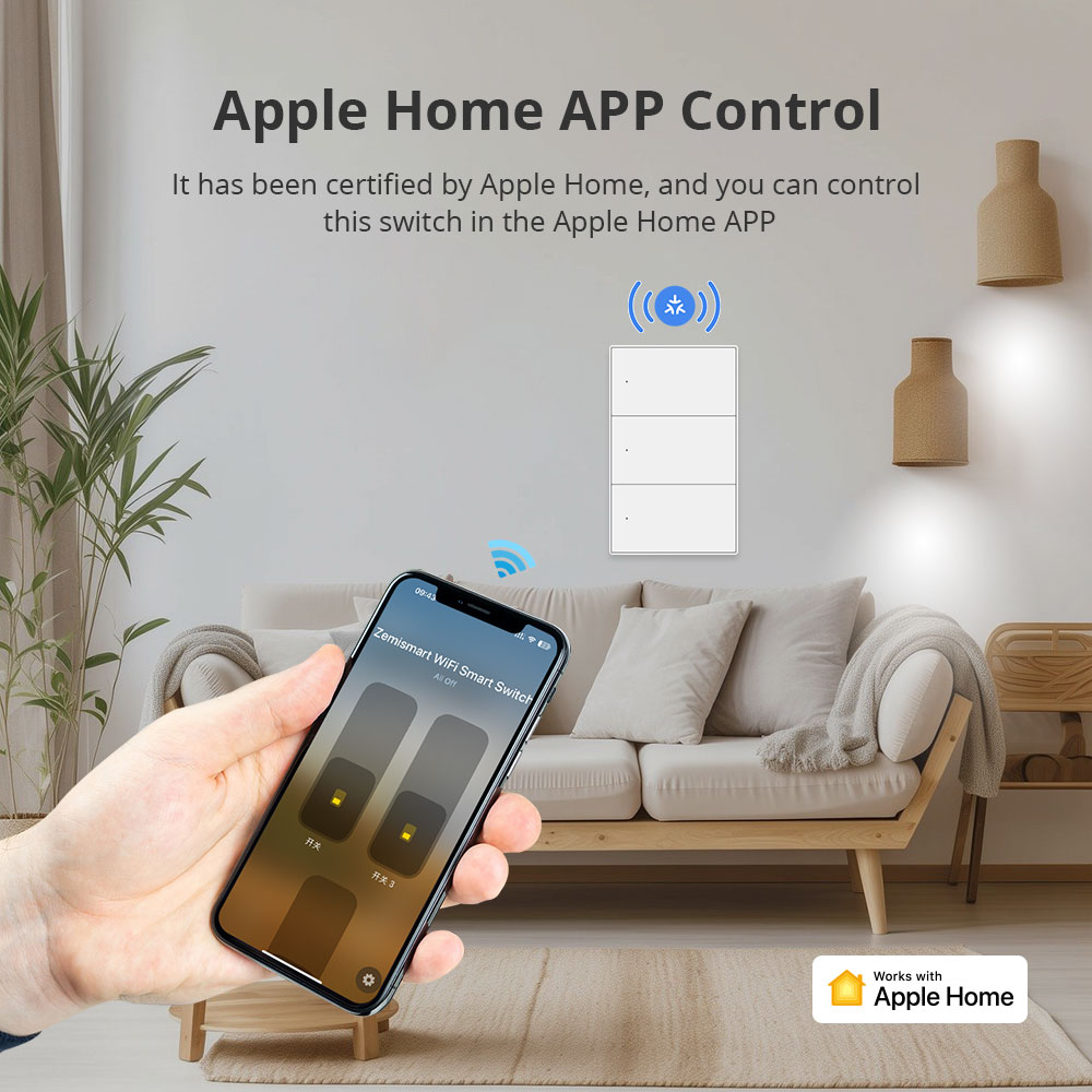 Zemismart Matter WiFi US AU Sm - огляд і ціна Smart Home Group