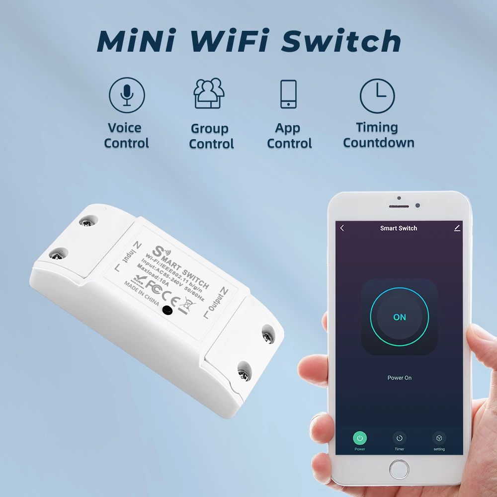 WiFi Switch DIY MINI Smart Hom - огляд і ціна Smart Home Improvement