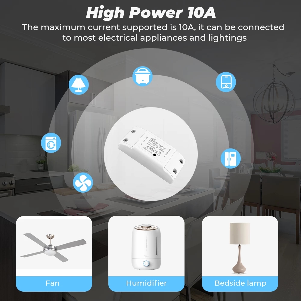WiFi Switch DIY MINI Smart Hom - огляд і ціна Smart Home Improvement