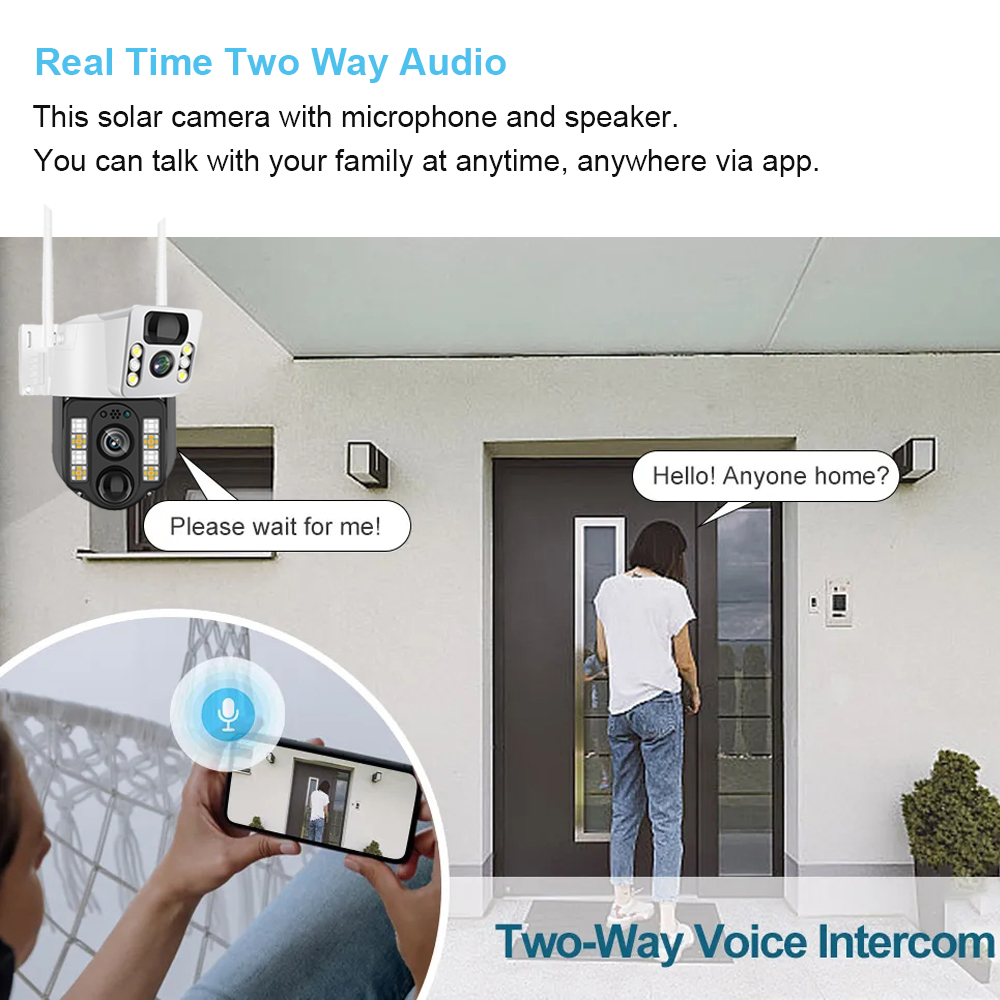 WiFi/4G Solar Camera IP CCTV S - огляд і ціна Smart Home Cctv