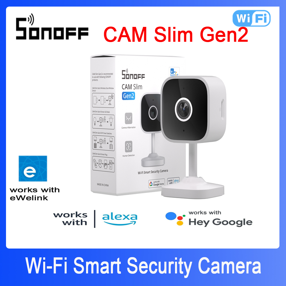 SONOFF CAM Slim Gen2 WiFi Smar - огляд і ціна Smart Home Cctv