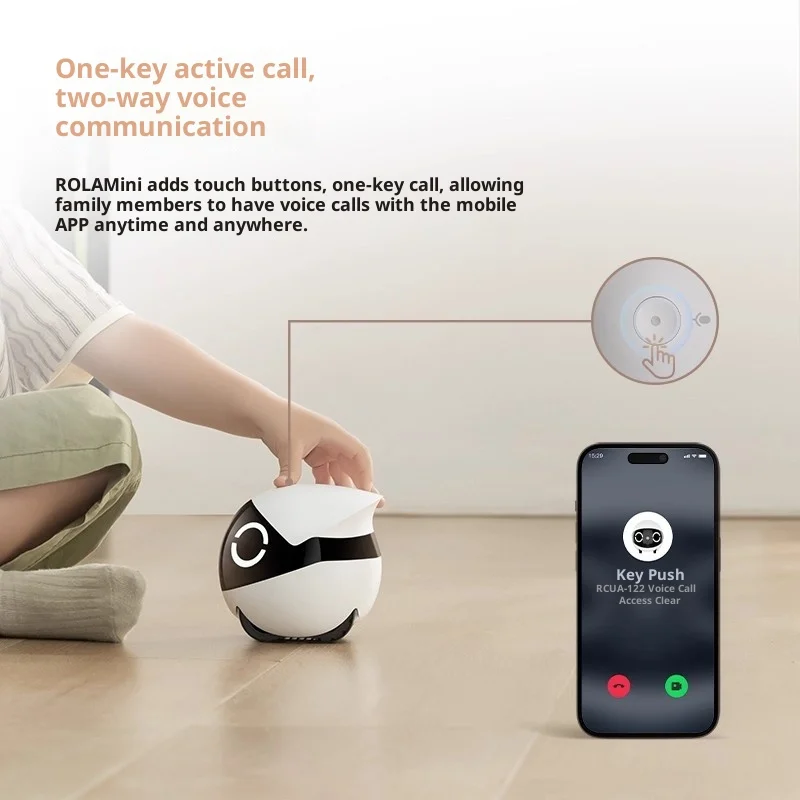Enabot ROLA Mini Smart Robot I - огляд і ціна Smart Home Cctv