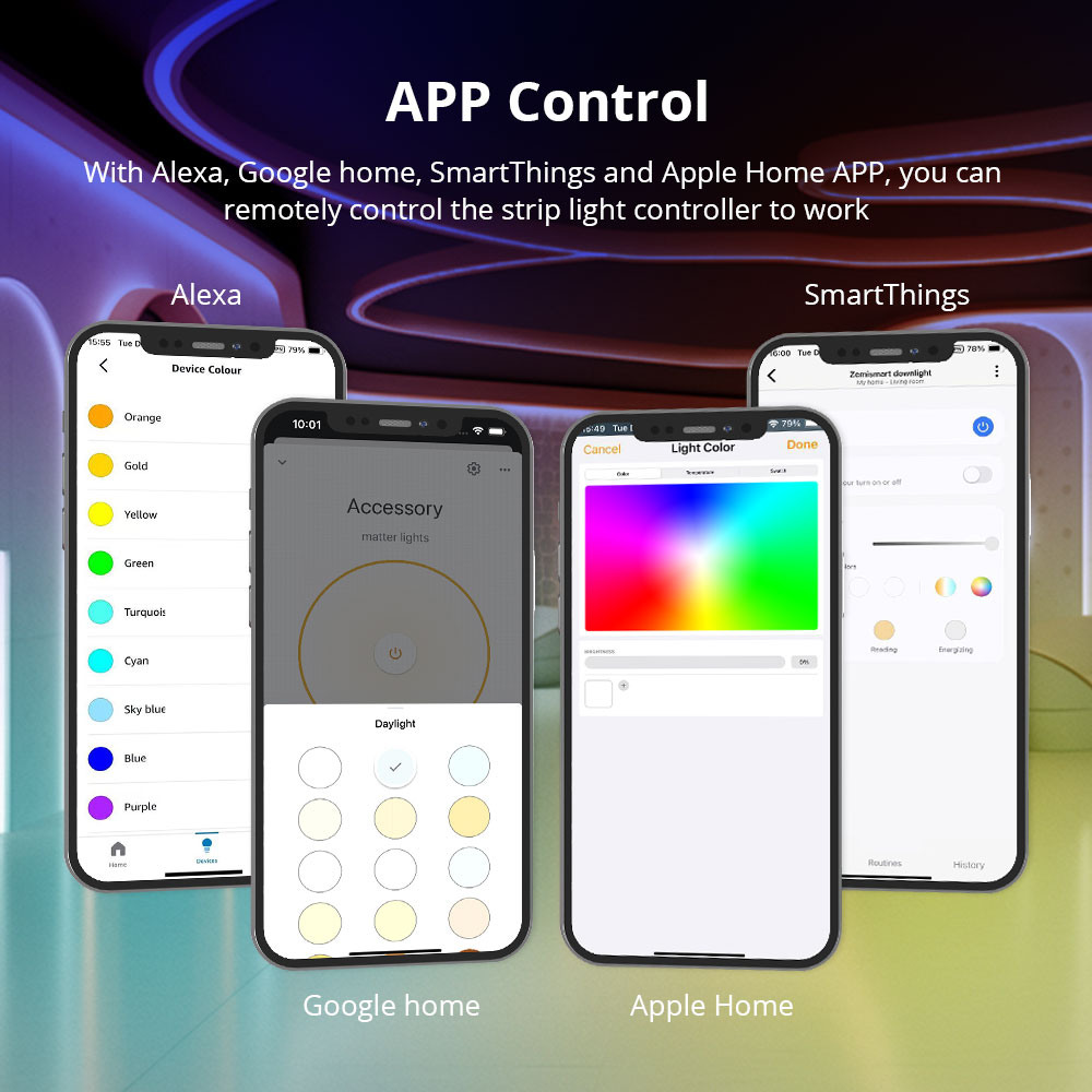 Zemismart Matter Led Light Str - огляд і ціна Smart Home Group