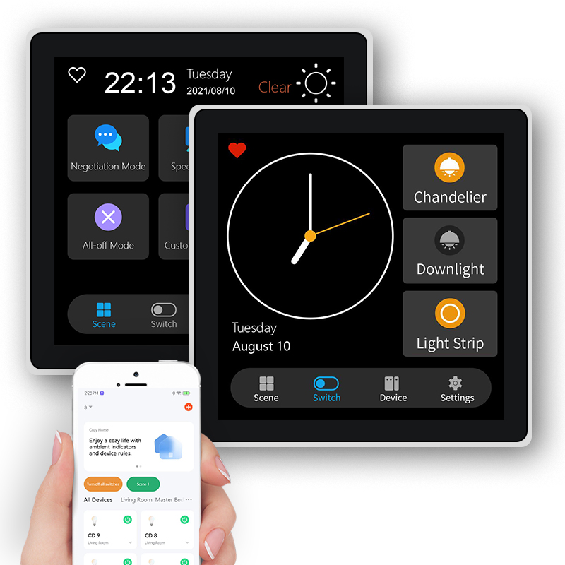 FUERS 4 Inch Touch Screen Mult - огляд і ціна Smart Home Features