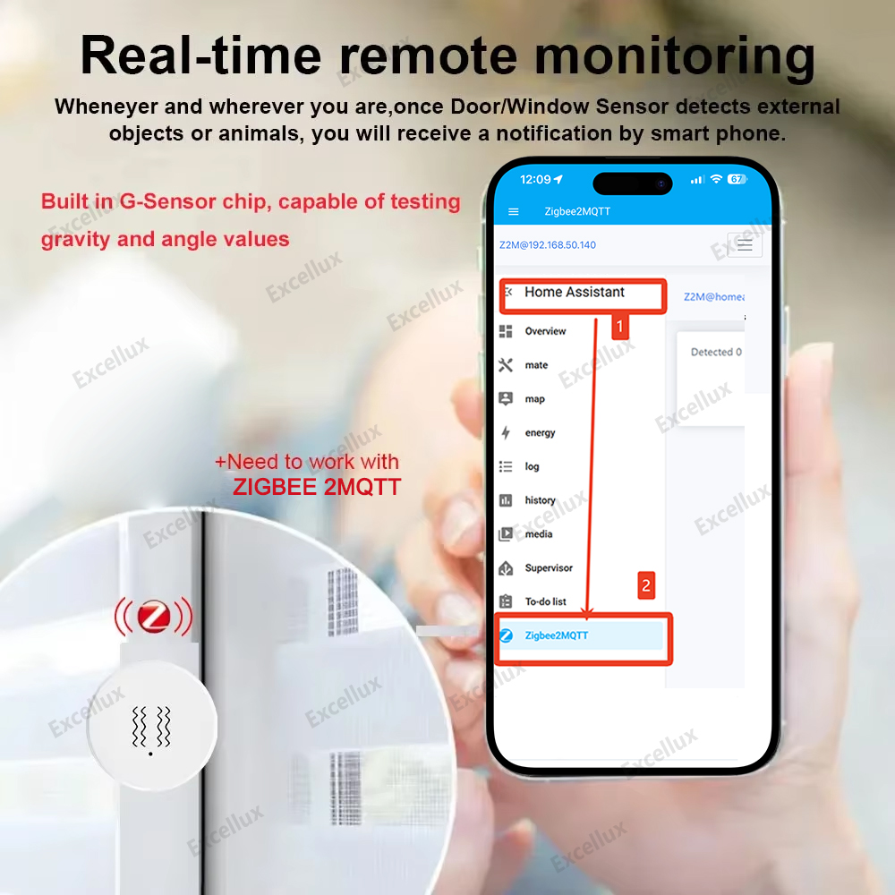 Zigbee 3.0 Smart Vibration Sen - огляд і ціна Smart Home Zigbee 3.0
