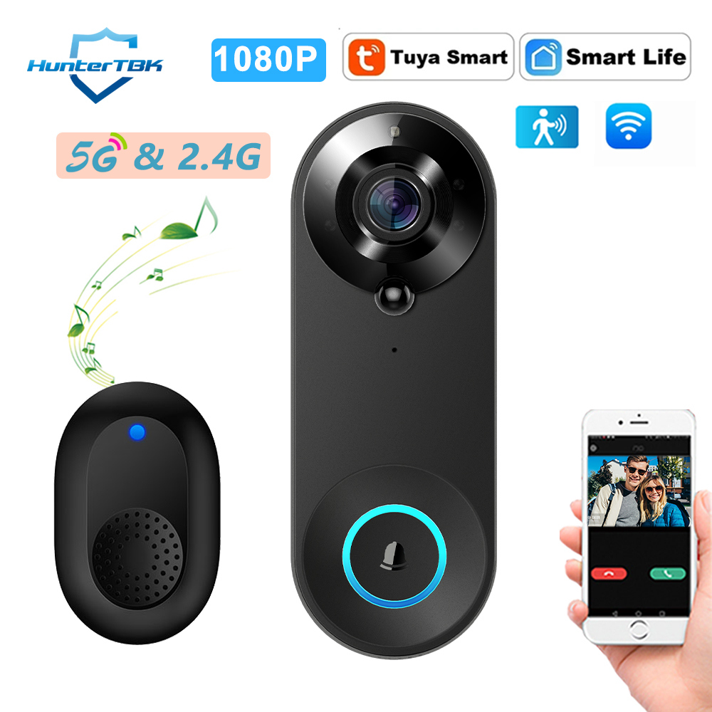 5G 2.4G WiFi Video Doorbell 10 - огляд і ціна Smart Home Cctv