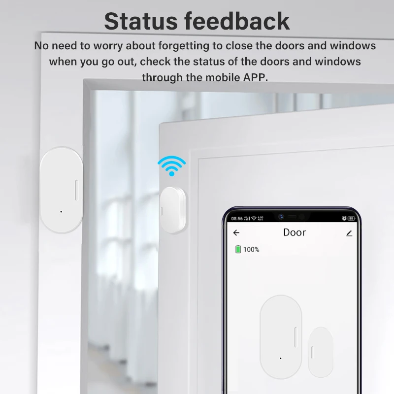 Tuya Smart Zigbee Door Sensor  - огляд і ціна Smart Home Zigbee 3.0