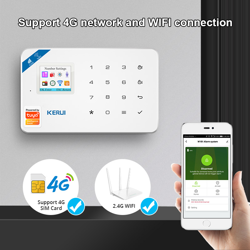 KERUI Security Alarm System Ki - огляд і ціна Home Automation Kit