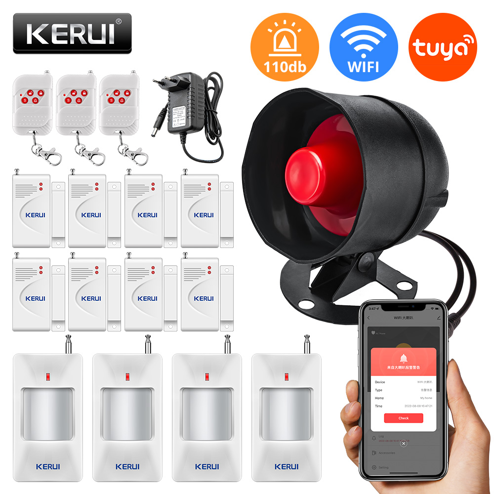 KERUI Tuya WIFI Loudly Speaker - огляд і ціна Smart Home Improvement