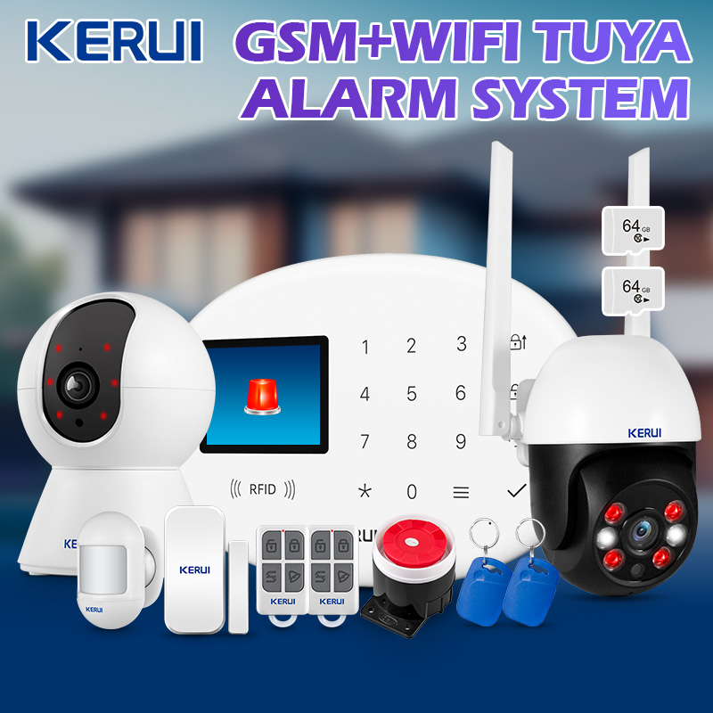 KERUI Tuya Wireless Home Alarm - огляд і ціна Home Automation Kit