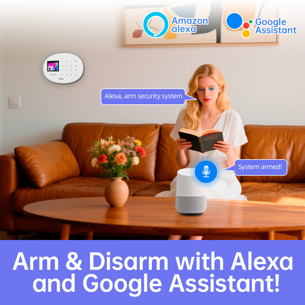 KERUI Tuya Wireless Home Alarm - огляд і ціна Home Automation Kit