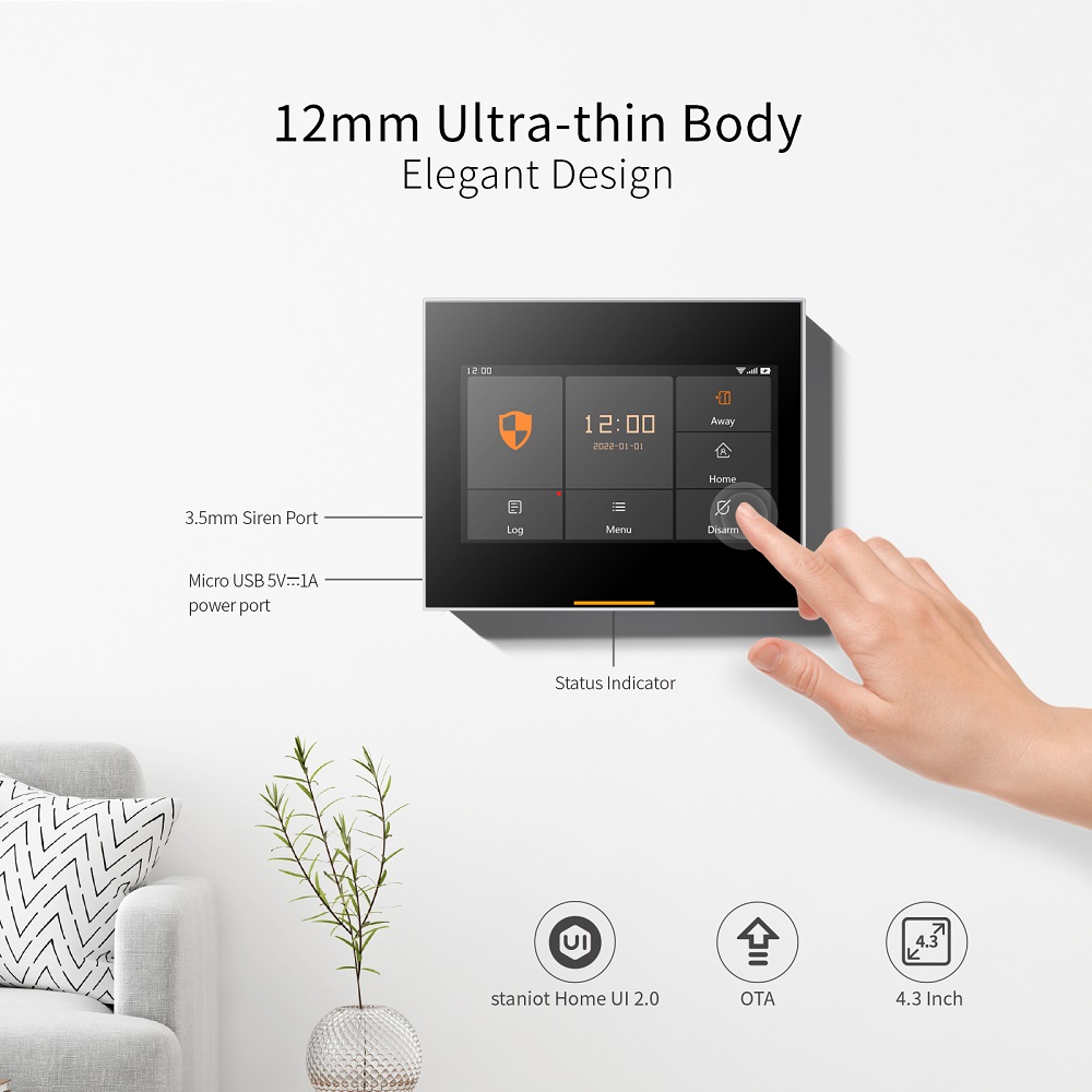 Staniot 433MHz Wireless Wifi 4 - огляд і ціна Home Automation Kit