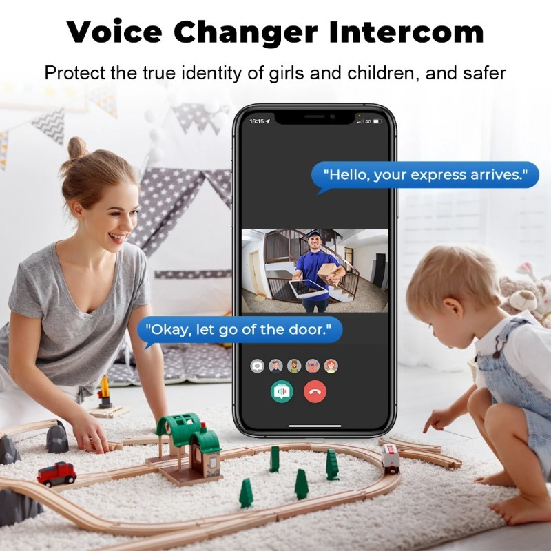 smart home Wifi Doorbell HD Ca - огляд і ціна Smart Home Cctv