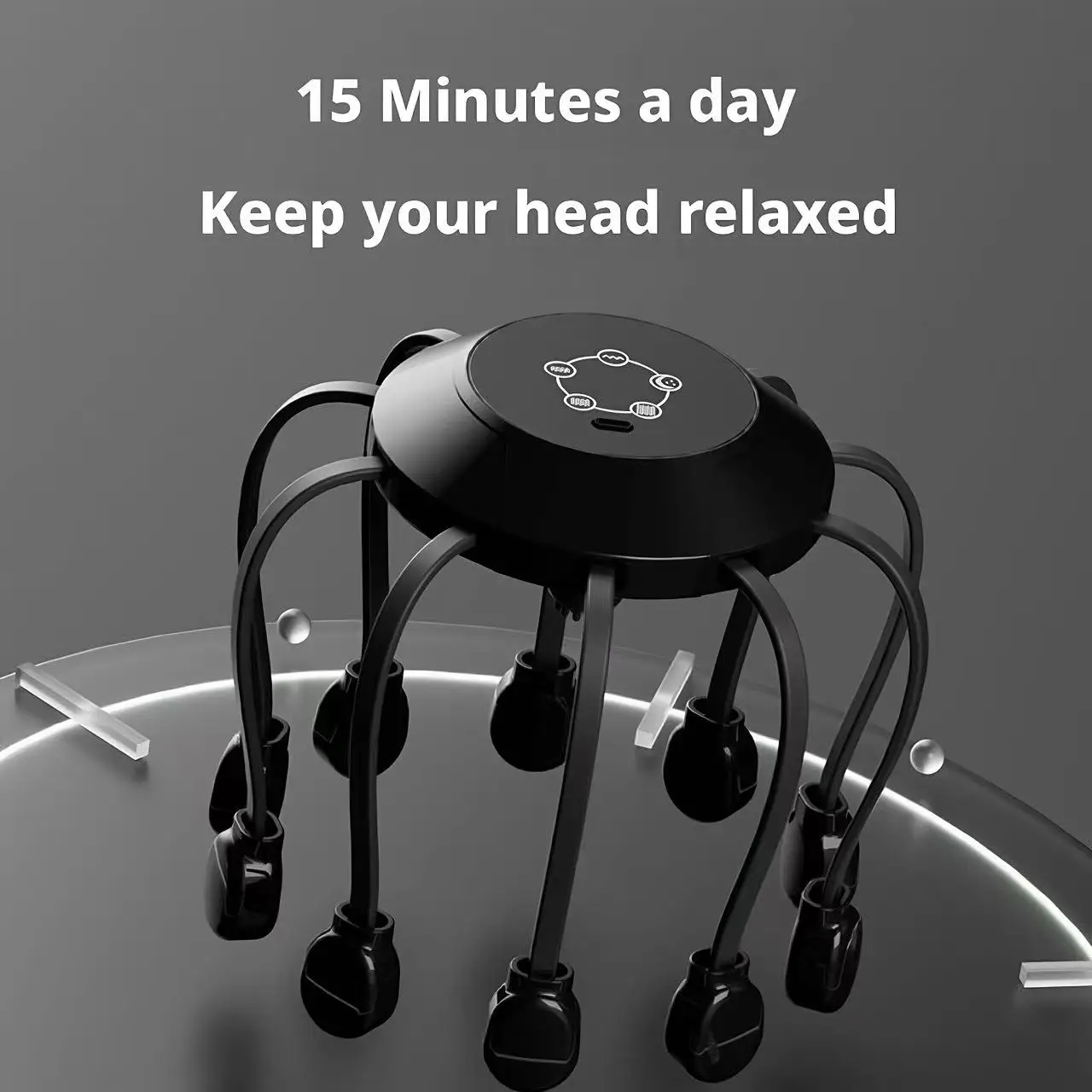Electric Octopus Head Massager - огляд і ціна Smart Home Improvement