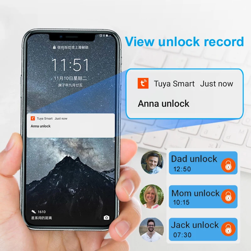 Fingerprint Padlock Bluetooth  - огляд і ціна Smart Home Group