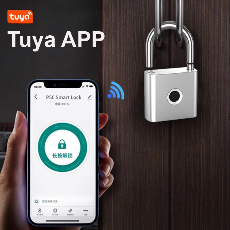 Fingerprint Padlock Bluetooth  - огляд і ціна Smart Home Group