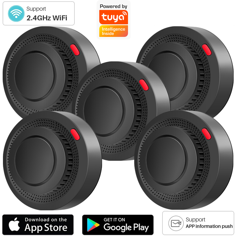 2.4G WiFi Smoke Detector Wirel - огляд і ціна Smart Smoke Detector