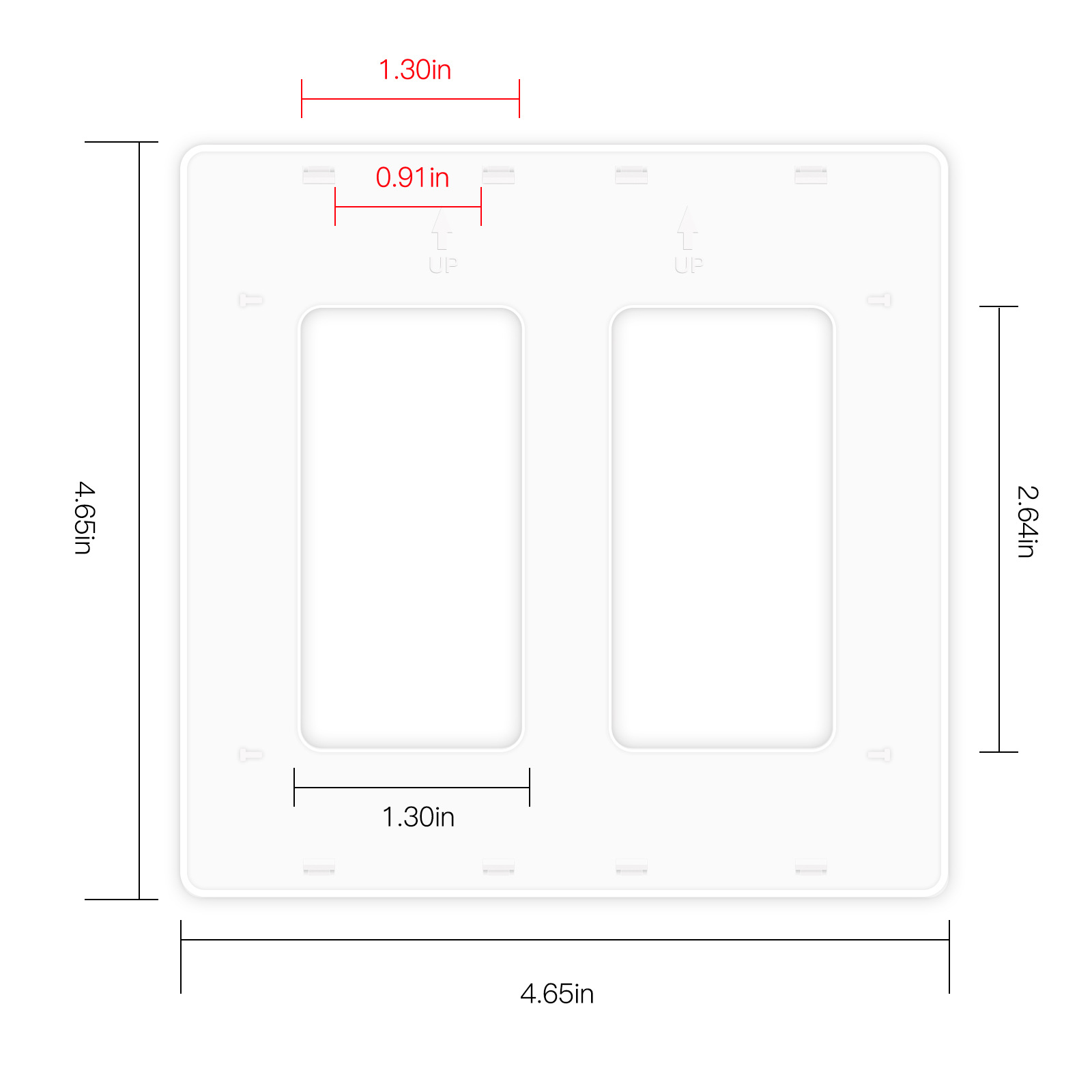 US、EU Type Switch Panel 2/3/4  - огляд і ціна Smart Home Improvement