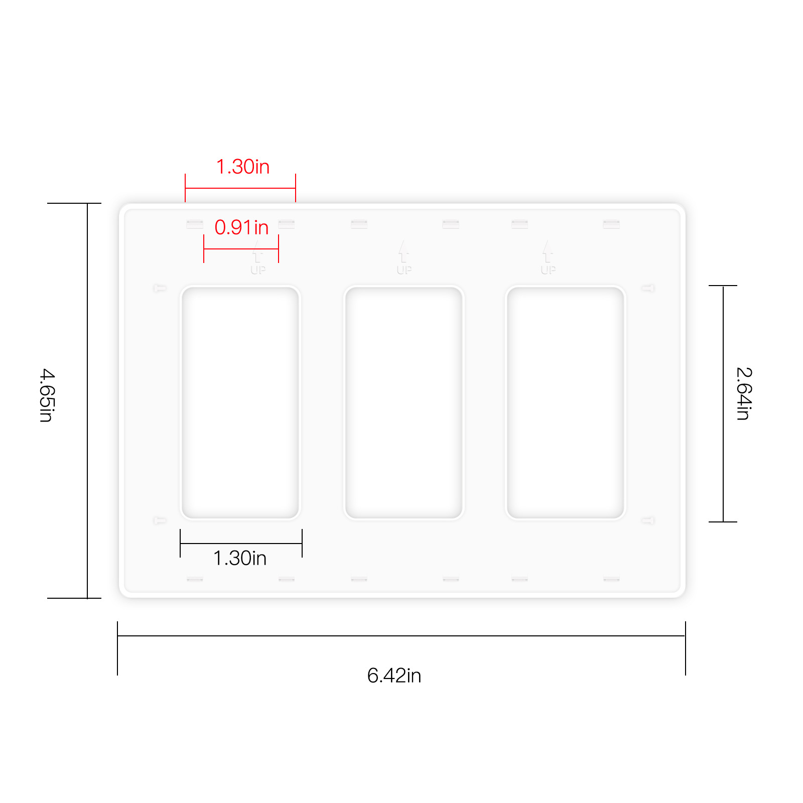 US、EU Type Switch Panel 2/3/4  - огляд і ціна Smart Home Improvement